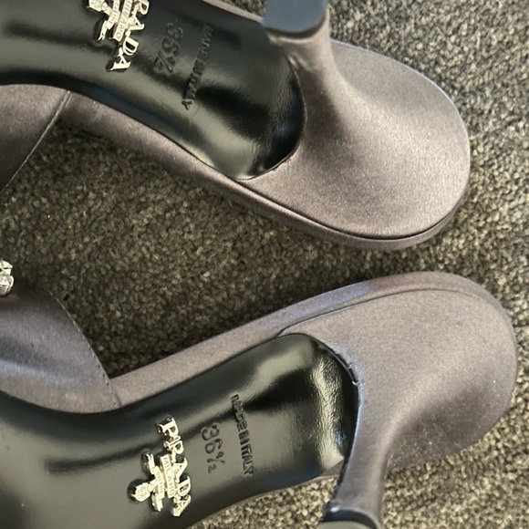 PRADA Crystal-Embellished Mules - Picture 5 of 7